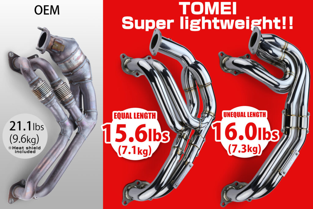 Equal/Unequal Exhaust Manifold/Joint Pipe for GR86/BRZ Equal/Unequal Exhaust Manifold/Joint Pipe for GR86/BRZ